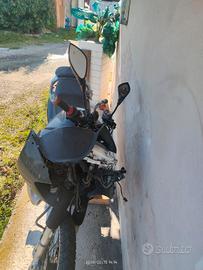 Transalp 650 incidentato