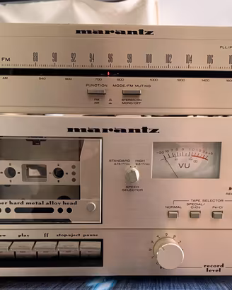 Piastra marantz SD 1020 e  sontonizzatore SF 310