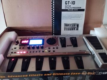 Pedaliera per chitarra elettrica Boss GT-10