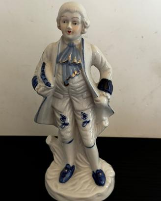 Coppia statuette vintage porcellana di Capodimonte