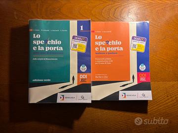 Tre libri “Lo specchio e la porta” italiano