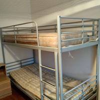 Letto a castello metallo