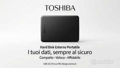 Hard Disk Esterno Toshiba Canvio Basics 2TB