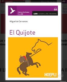El Quijote - Miguel de Cervantes, Hoepli