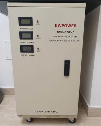 Stabilizzatore di tensione da 30000VA monofase