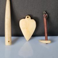 ciottoli per collane in Avorio 