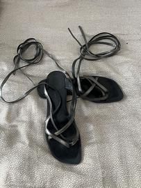 Sandali in cuoio alla schiava MaxMara