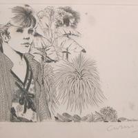 LITOGRAFIA DEL PITTORE BRUNO CARUSO