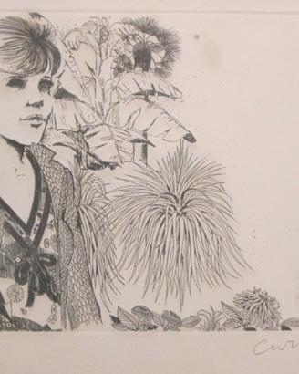 LITOGRAFIA DEL PITTORE BRUNO CARUSO