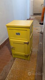 ghiacciaia legno vintage