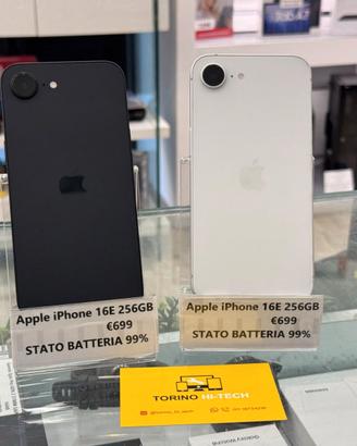 Apple iPhone 16e 256GB - PROMO BATT. 99%