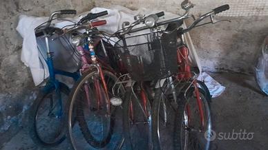 Un blocco di 10 bici
