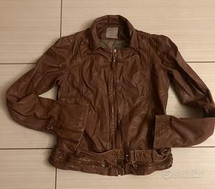 Giacca in vera pelle pregiata vintage