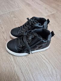 Scarpe Sneakers Alte Bimba Chicco Nere n 27