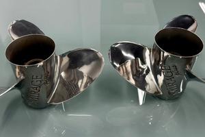 Coppia Eliche Mercury passo 21 inox