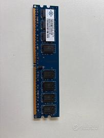 RAM DDR2 800MHz Nanya –  non testata