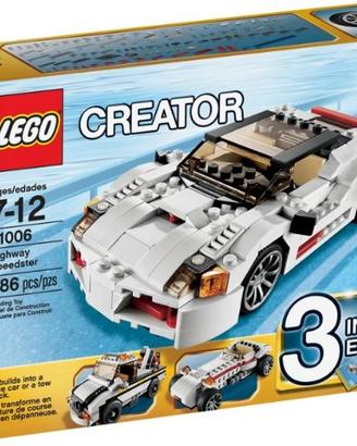 Istruzioni lego CREATOR 3 in 1 Bolide da Strada