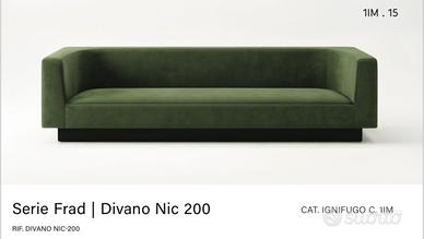 Divano NIC 4 posti| Omologato Ignifugo 1IM