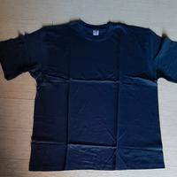 T-shirt blu nuova unisex 