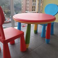 TAVOLO ROTONDO +2 SEDIE