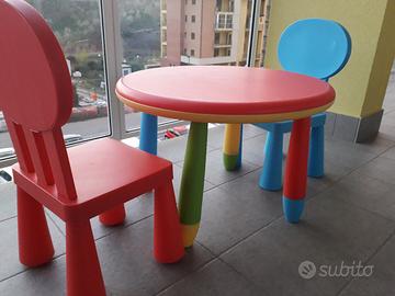 TAVOLO ROTONDO +2 SEDIE