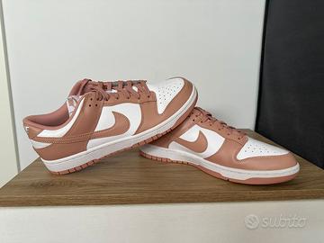 Nike Dunk Low White/Rose Whisper
