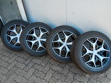 Ruote complete da 18 jeep renegade/compass