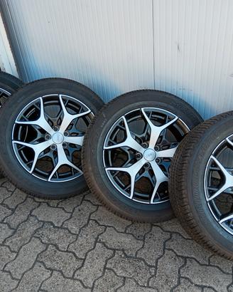 Ruote complete da 18 jeep renegade/compass
