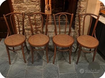 4 sedie Thonet antiche
