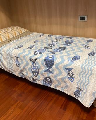 Letto singolo 200x90 (materasso 80x190) con rete