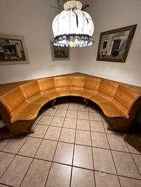 Panca in legno prod. artigianale Lacedelli Cortina