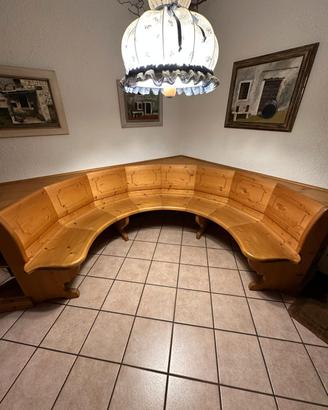 Panca in legno prod. artigianale Lacedelli Cortina