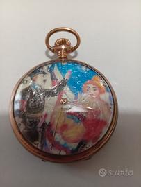 Orologio Da Taschino Erotico Antico 