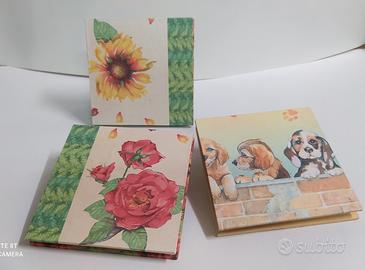 Mini album scrap fatto a mano