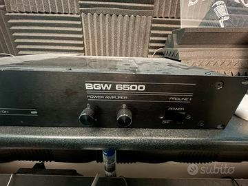 Amplificatore BGW 6500 SE Professionale da studio