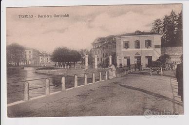 Cartolina Treviso BArriera Garibaldi Primi del 900
