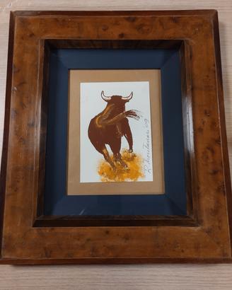 quadro toro Montanari 