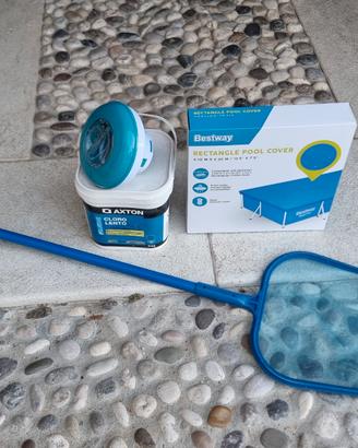 copripiscina cloro  retino Bestway