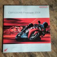 depliant Honda CBR 1000 RR 2006