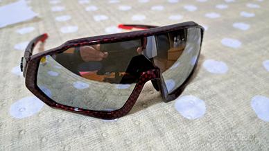 occhiali sportivi x bike sport con 5 lenti.