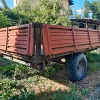 RIMORCHIO AGRICOLO CAPRIOTTI BCR 50 RIBALTABILE