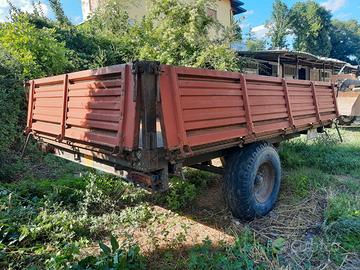 RIMORCHIO AGRICOLO CAPRIOTTI BCR 50 RIBALTABILE