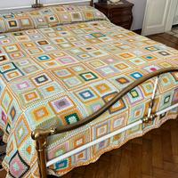COPERTA MATRIMONIALE UNCINETTO