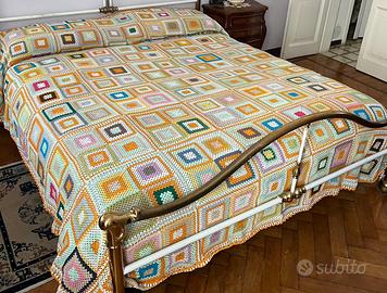 COPERTA MATRIMONIALE UNCINETTO