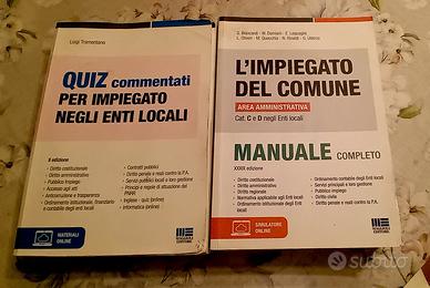 Manuale e Quiz L'impiegato del Comune  Enti locali