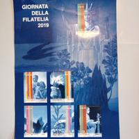 Foglietto francobolli Giornata Filatelia 2019