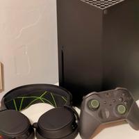 Xbox Serie X + Elite + SteelSeries Artic 9X