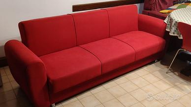 Divano letto e poltrona reclinabile