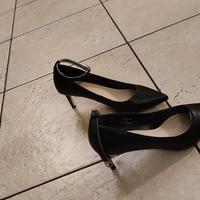 scarpe donna nere nr 40 tacco 6