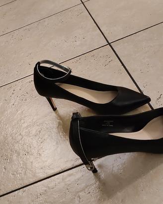 scarpe donna nere nr 40 tacco 6